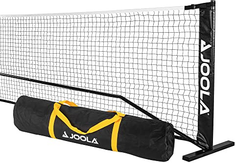JOOLA Elemental Pickleball Net - Regulation Height 36 Posts & 34 Center, USAPA Recommended 22' Length - Steel Frame & Durable Net, Portable Pickleball Net Includes Carry Bag, Quick & Easy Assembly