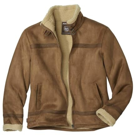 ATLAS FOR MEN Blouson Suédine Doublé Sherpa