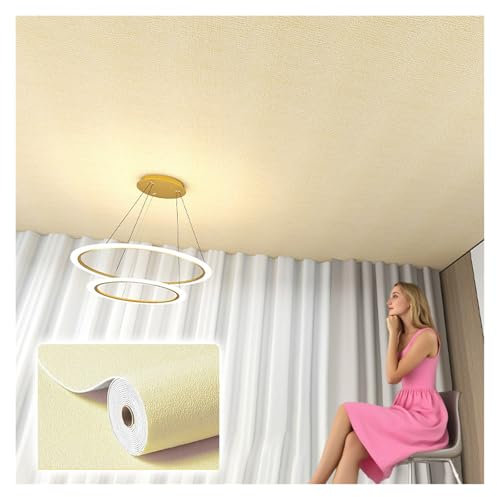 Pannelli soffitto Adesivi Per Soffitti Autoadesivi Lunghezza 10 20 30 50 M - Carta Da Parati Per Soffitti Con Retro Adesivo - Pannelli Per Soffitti In PVC Staccabili E Attaccabili(L 20m)