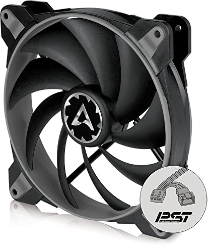 ARCTIC BioniX F140 – 140 mm Ventilador de Caja para CPU con PWM Sharing Technology (PST), Motor Trifásico Muy Silencioso, Computadora, 200-1800 RPM – Gris