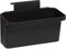 Brabantia In-Sink Organiser Caddy with Suction Cups & Drainage Holes, Easy-Fix Kitchen Tidy Holder for Sponges, Cloths & Washing Up Brushes, Dark Grey