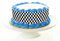 Tortenband Checkered Flag SCHWARZ essbar - 4 Stück á 24cm x 5cm passend für Torten bis 30 cm zum mitessen - kreative Dekoration für Torten