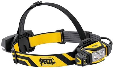 PETZL XENA® Stirnlampe schwarz-gelb Professional Kopfleuchte