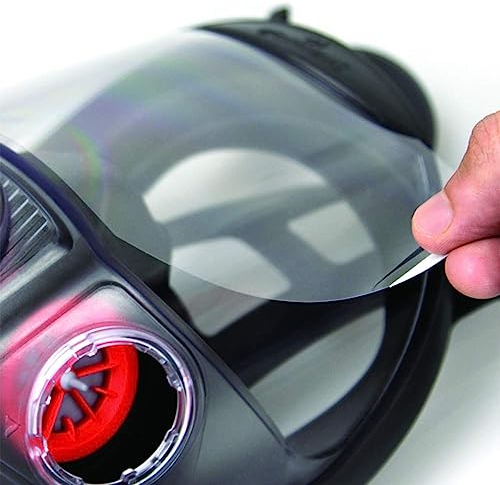 JSP Peel Off Visor Protector For Force10mask Pack of 10. (BPS050-000-000)