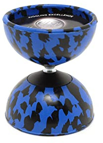Diabolo – Mister Babache – Arlequín Mediano (Se Vende sin Varillas), Color Negro y Azul