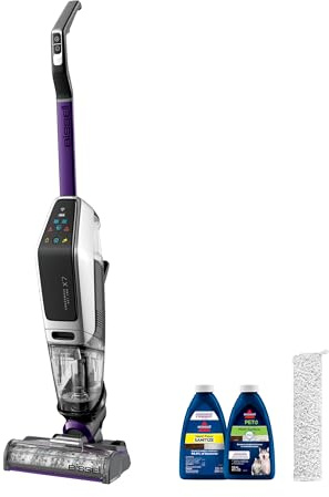 Bissell CrossWave X7 Cordless Pet Pro Multi-Surface Wet Dry Vacuum with WiFi Connectivity, 3279, Violet