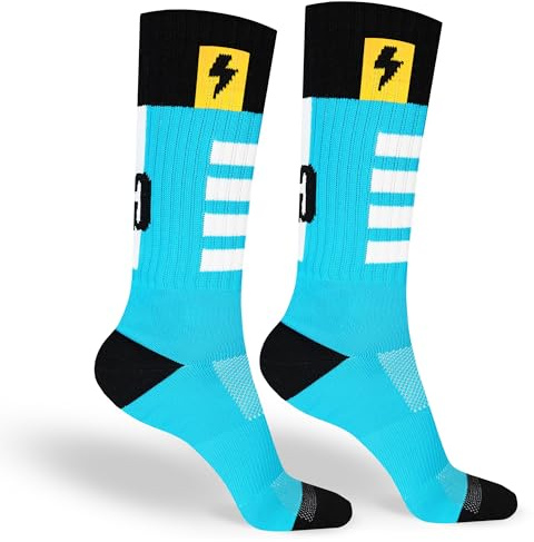 Calze Sportive per uomo e donna - Calzini Lunghi Sportivi ideali per Running, Trekking, Corsa, Tennis, Padel, Ciclismo e sport in generale - Inshock Barcelona