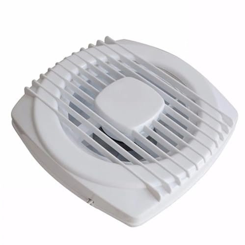 TYNXK Aspiratore per Tubi 220V 4/6/7 Pollici 110/150/180mm Silenzioso Ventilatore di Scarico Potente for Finestra Parete Bagno WC Cucina Montato Estrattore d'Aria(110mm Hole Size)