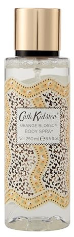 Cath Kidston Body Spray 250ml, Body Mist For Women, Orange Blossom Fragrance, Light Body Scent of Wellness, Beauty Gift, Travel Size, Vegan and Cruelty Friendly