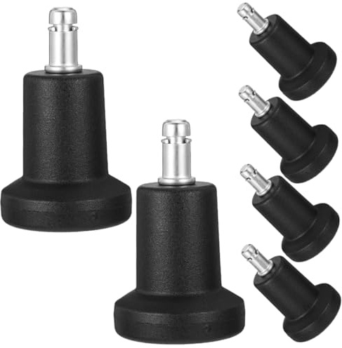 Didiseaon 6pcs Chair Wheel Stopper Plug-in Wheels Casters Fixed Feet Multifunction Locking Office Chair Leveler Anti-slip for Household Use