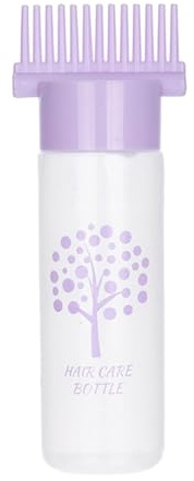 Woideklu Brosse Peigne pour Racines, Flacon de 180 Ml, pour Coloration Des Racines, Violet