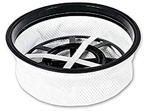 SPARES2GO 12 Microfibre Cloth Round Filter for Numatic Henry Hetty James Vacuum Cleaner