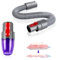 12.5 x 6 x 2.8 cm Suction Head for Vacuum Bags, Comes with Straw Adapter Vacuum Cleaner Attachment, Vacuum Bags for Clothing Adapter for Dyson Attachments, Suction Head for Vacuum Bags for Clothes (1)
