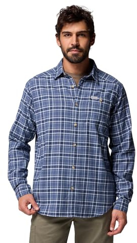Columbia - Camisa Cornell Woods de Franela de Manga Larga para Hombre