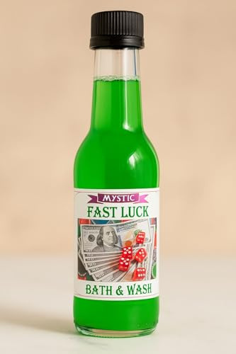 Nettoyant pour bain et sol Fast Luck | Utilisé dans les sorts et les rituels pour améliorer la chance et l'argent