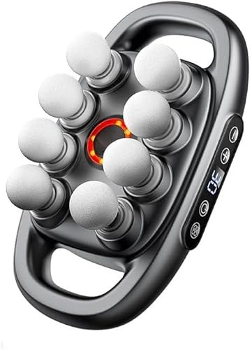 16-Drive 8-Head Massage Gun Set, New Upgrade Massage Gun with 8 Heads, 3 Modes & 30 Levels for Relaxation and Muscle Relief