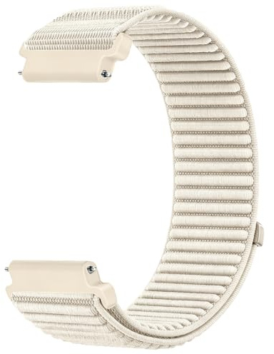Sundara 18mm 19mm 20mm 22mm Klockarmband i nylon kompatibelt med Garmin/ID205L/Galaxy/Huawei/Amazfit Unisex