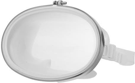 HOLIDYOYO Maschera Subacquea Integrale Ovale Vetro Temperato, Cinturino Regolabile e Tenuta Stagna, Maschera da Snorkeling per Adulti per Immersioni e Sport Acquatici