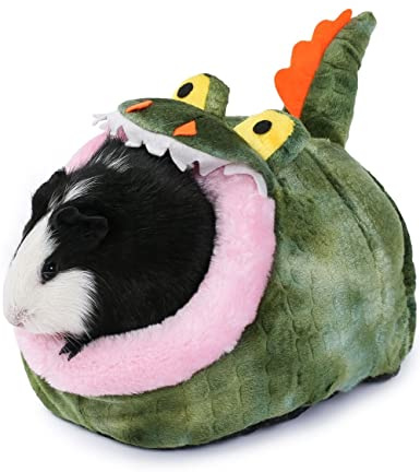 JanYoo Lit pour hérisson, rat, cochon d'Inde, hamster, chinchilla, furet, rat, gerbille (S,Crocodile)
