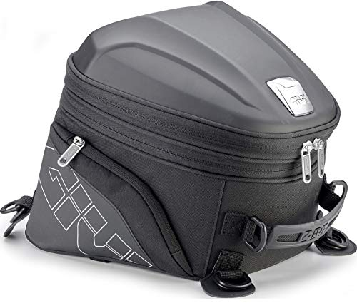 Expandable rear bag for sporty motorcycles, 22 litre volume