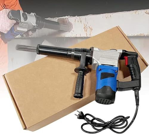 Marteau à aiguilles Pistolet de dérouillage à aiguille électrique 1100 W, détartreur à aiguille portatif, machine de nettoyage pour l'élimination de la rouille, nettoyeur de scories de soudu