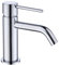 Friota Bathroom Basin Tap Modern Deck Mounted, Chrome Single Hole Taps with Hot & Cold Hose, Rv Vanity Bathroom Sink Taps and Cloakroom Basin Mixer Tap