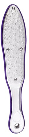 Anneome Raspador de Callos para Pies Diseño Ergonómico de Acero Inoxidable Doble Cara para Exfoliación Eficaz Cuidado Profesional Pies