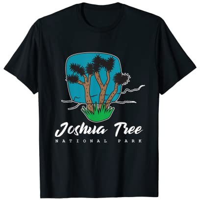 Joshua Tree Gifts Desert Palm Yucca Graphic Cactus Springs T-Shirt