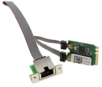 KALEA-INFORMATIQUE M2 M.2 NGFF E A Key Karte 2.5 Gigabit RJ45 LAN ethernet 10 100 1000 1G 2.5G. Mit Realtek RTL8125 Chipsatz.