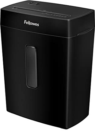 Fellowes P-40C 8 Sheet Cross-Cut Deskside Paper Shredder for Home Office