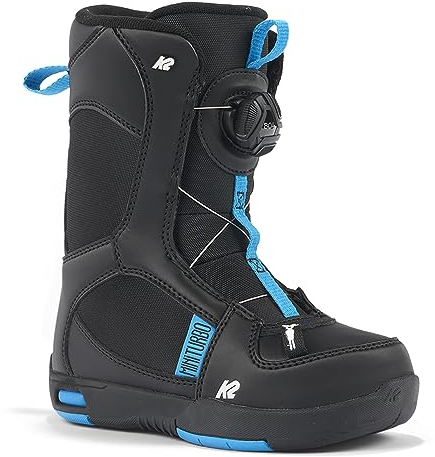 K2 Snowboarding Unisex Jugend Snowboardboots Mini Turbo, Black, 11H2020