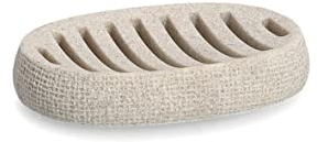 Zeller 18930 Seifenschale Natural, Polyresin, beige