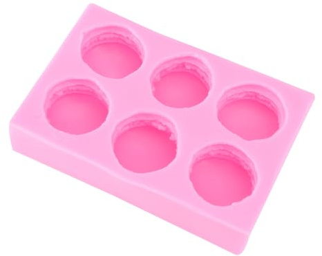 CIYODO Cavity Silicone Macaron Mold Food-grade Baking Mould for Fondant Cake Decor Non-stick Flexible Design for Chocolates Fudge and Diy