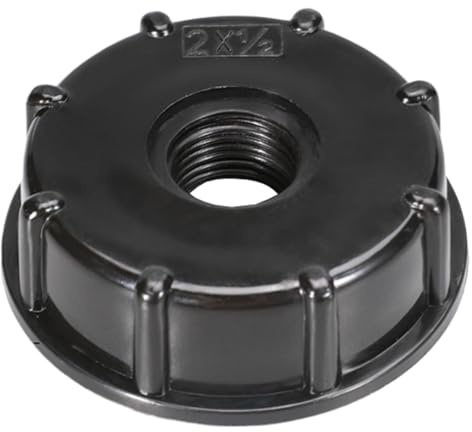 Tuxxjzm Adaptateur de réservoir fourre-tout – Connecteur de valve robuste | Connecteur de réservoir d'eau pour tonneau de pluie extérieur, adaptateur de tuyau d'arrosage gallon accessoires de seau de