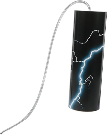 YARNOW Tubo Musicale Percussione Thunder Drum Giocattolo Educativo in Carta e Metallo Leggero e Portatile per Ragazzo Ragazza e Lezioni Musicali