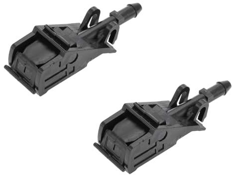 GuusCar - Ugello a getto lavavetri anteriore per SEAT Ibiza Leon, VW Golf Polo, 2 pezzi, 6E0955985B 6E0955985 6E0955985A 3B0955985C 1S0955985A 3B0955985 56D955751