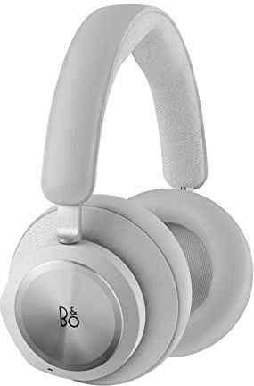 Bang & Olufsen Beoplay Portal PC/PS - Cuffie Bluetooth Wireless Over-Ear da Gaming con Cancellazione del Rumore e 4 Microfoni, Batteria di 42 Ore, Cuffie Dolby Atmos + Cavo USB-C, Dongle - Grey Mist