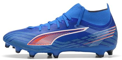 PUMA Erwachsene Ultra 6 Match+ FG/AG Fußballschuhe 39, Ultra Blue White Black