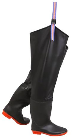 JCWGLY Wathose wasserdichte Watstiefel Aus PVC Für Damen Und Herren, Angelstiefel Und Watstiefel Für Den Außenbereich, Leicht Und Bequem(41 EU)