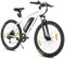 Hiland 26 Zoll Weiß Elektrofahrrad mit 250W Motor, 36V 7.8Ah Akku Elektro-Mountainbike für Männer Frauen, 7 Gang E-Bike mit Scheibenbremsen für Erwachsene