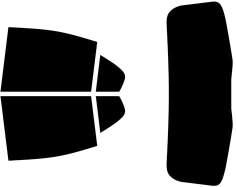 TINTCOM Film Solaire Auto Prédécoupé pour Mercedes Classe A 5 Portes 2012-2018 - (20% Noir Fumé Foncé) - Vitres Latérales Arrière & Lunette Arrière - Ajustement sur Mesure, Protection UV