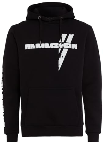 Rammstein, Kapuzenpullover Weißes Kreuz (M)