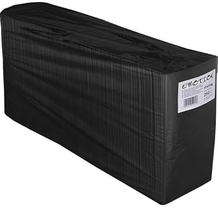 Efalock Emotion Servietten 40x40cm 250er schwarz