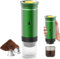 Portable Espresso Machine, 4-6 min Self-Heating, 3 In 1 Portable Coffee Maker, 50 Times for One Charge, Small Capsules, Large Capsules, Ground Coffee,for Car Home Office Camping Travel Maker 3in1