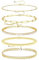 5 PCS Gold Bracelets Set, Gold Bracelet for Women, Adjustable Cuff Bracelet Set for Party, Wedding, or Daily Wear, Elegant Stacking Bracelets for Gifts