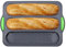 TTSTOIEE stampo pane in cassetta - Stampo in silicone alimentare per pane design a 3 fessure silicone professionale per stampi/panini resistente alle alte temperature stampi riutilizzabili per pane