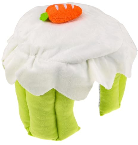 FRCOLOR Nido de Algodón para Mascotas Cama Portátil para Animales Pequeños Refugio Cálido de Invierno para Conejos Nido Térmico para Chinchillas Escondite para Cobayas