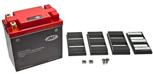 JMT HJTX14AH-FP Lithium Motorrad Batterie für XL 883 N Sportster Iron Baujahr 2009-2014
