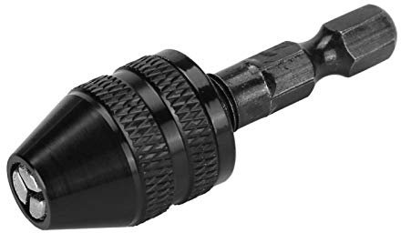 Mandrin de perceuse, mandrin de perceuse électrique à tige hexagonale adaptateur de changement rapide tournevis électrique pour outil de conversion de perçage, 6,5 mm(H01335)