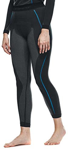 Dainese Damen Dry Pants Lady Baselayer-Hose, Schwarz/Blau, XS/S